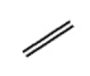 Rock crack symbol