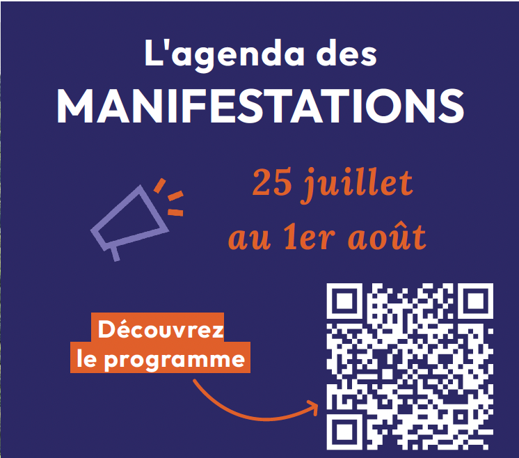 QR code - Calendrier des manifestations